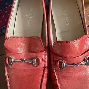 Cole Haan Women's Vibrant Coral Loafers